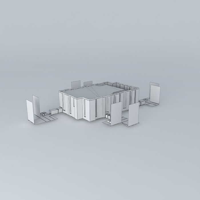 MACTEP map for clan Free 3D model_4
