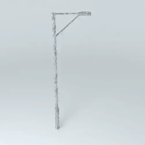 Lamppost street pole Free 3D model