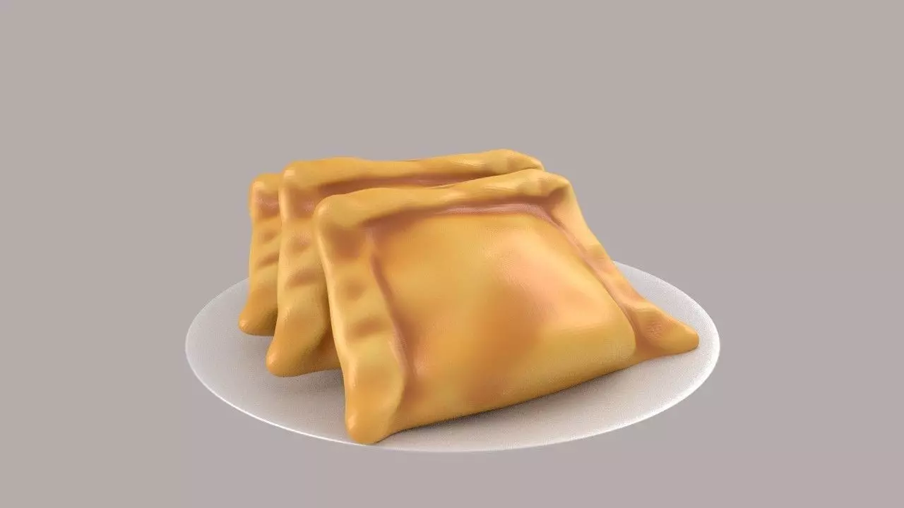 Patty or Empanada in spanish 3D model