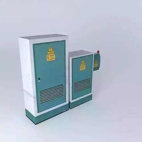 Electro Box Free 3D model