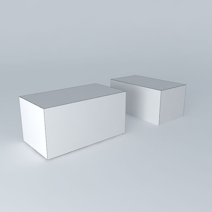containers two shipping Free 3D model_3