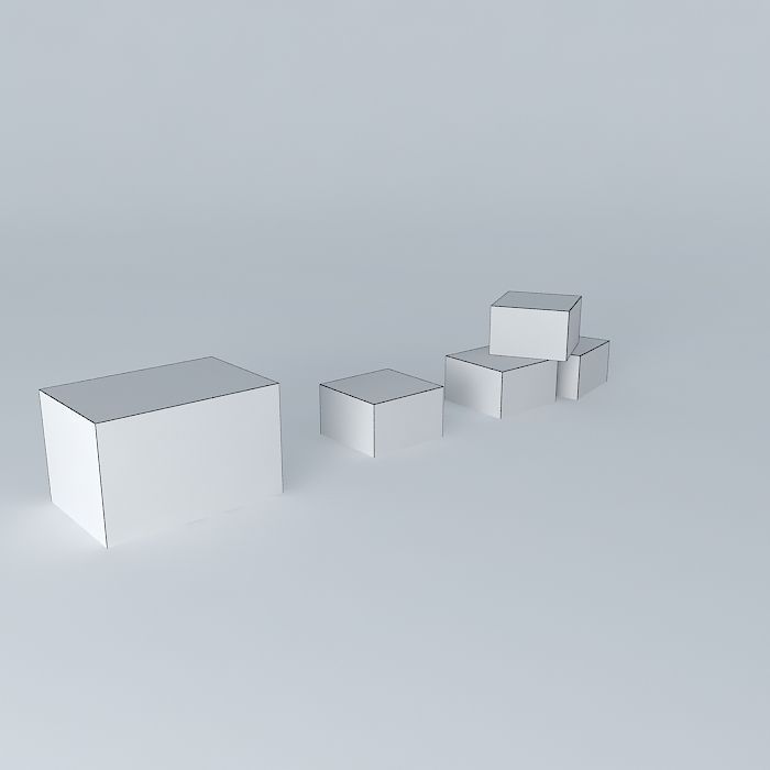 paper box Free 3D model_3
