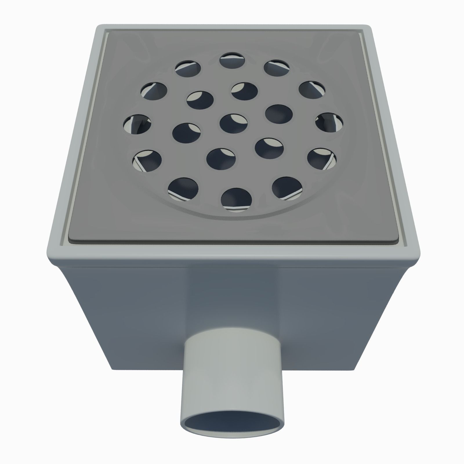 Floor Drain 3D model_1