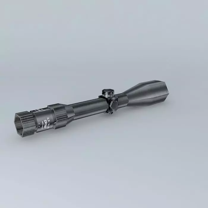 Sniper Scope LowPoly Free 3D model