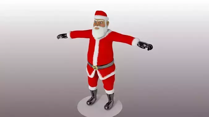 Santa Claus Rigged