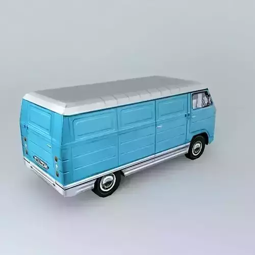 Old van ERAZ Armenia Free 3D model
