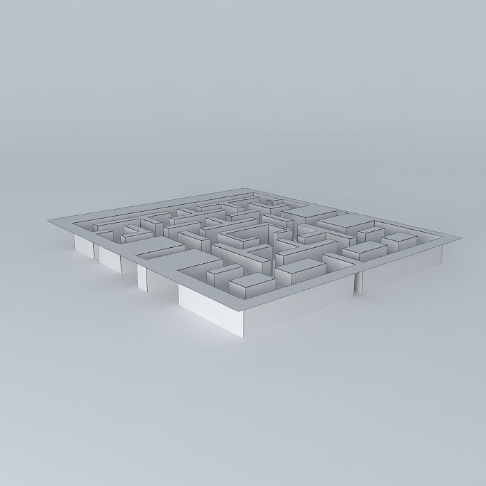 PacMan star wars game board Free 3D model_4