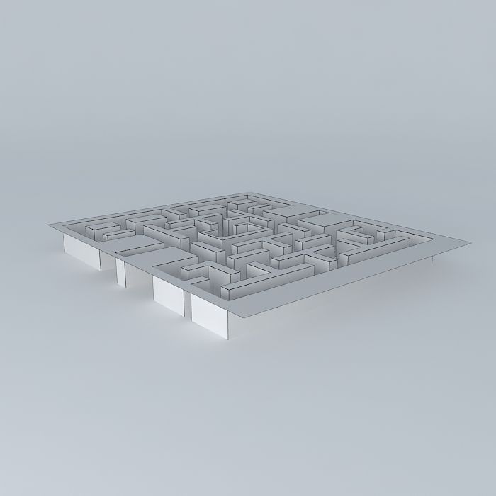 PacMan star wars game board Free 3D model_3