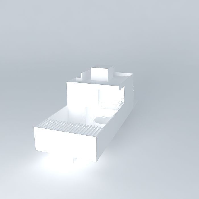 Holliday building Free 3D model_1