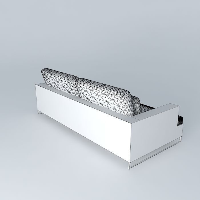 couch sofa Free 3D model_3