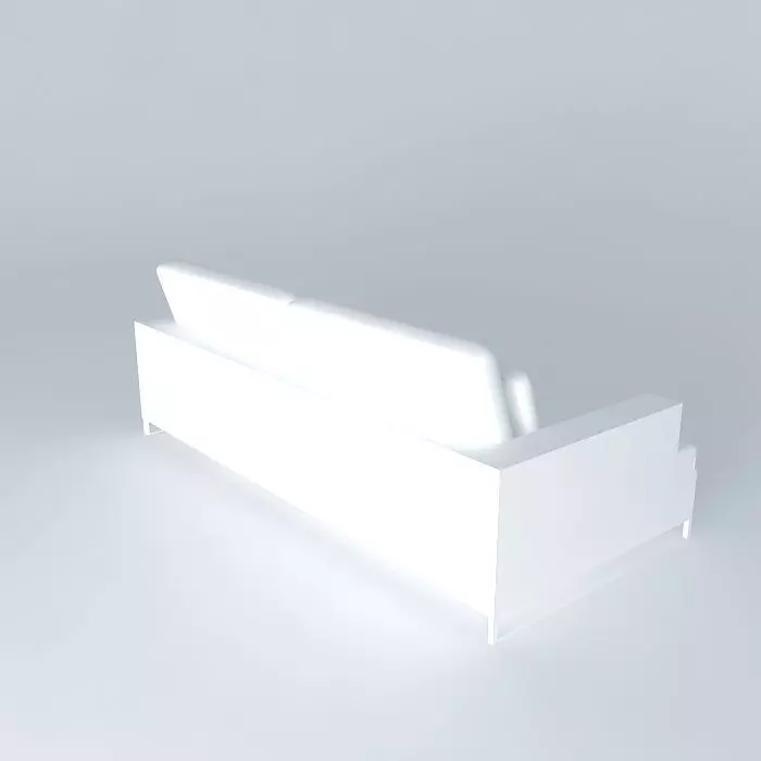 couch sofa Free 3D model_0