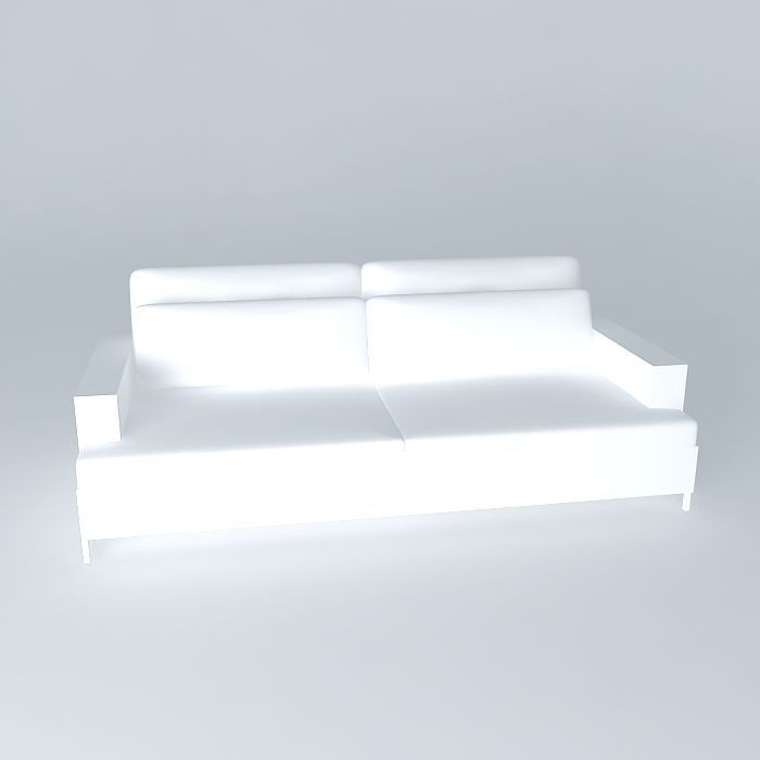 couch sofa Free 3D model_2