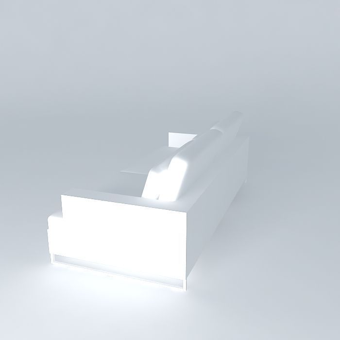 couch sofa Free 3D model_1