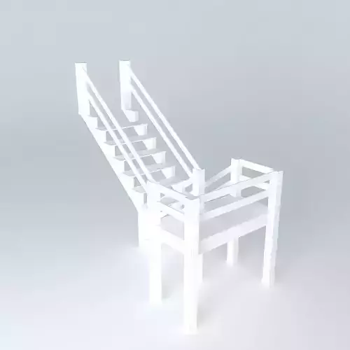wooden ladder