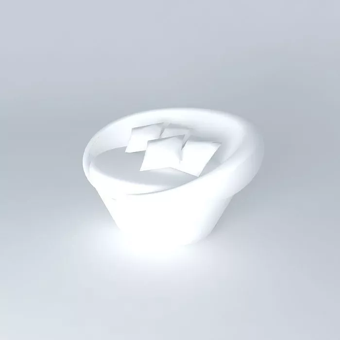 balcony chair 2 Free 3D model