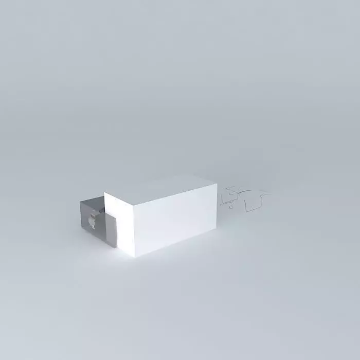 test box Free 3D model_0