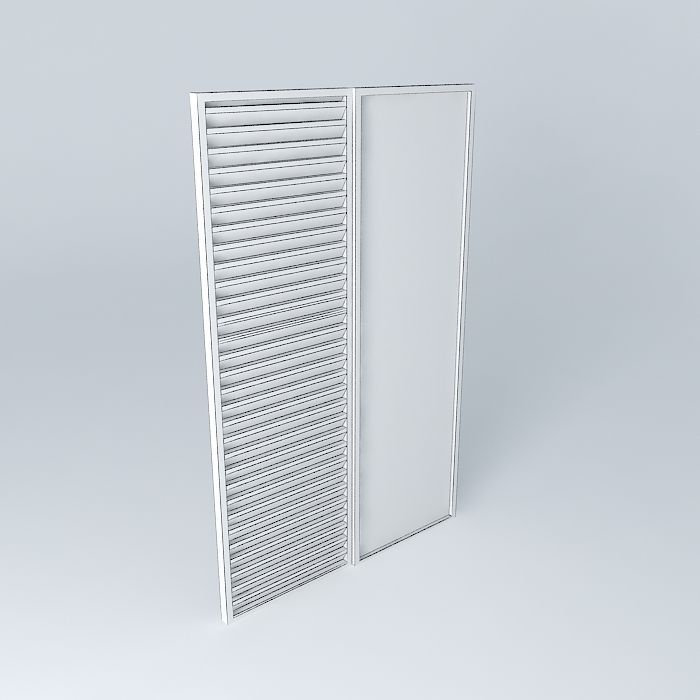 door Free 3D model_4