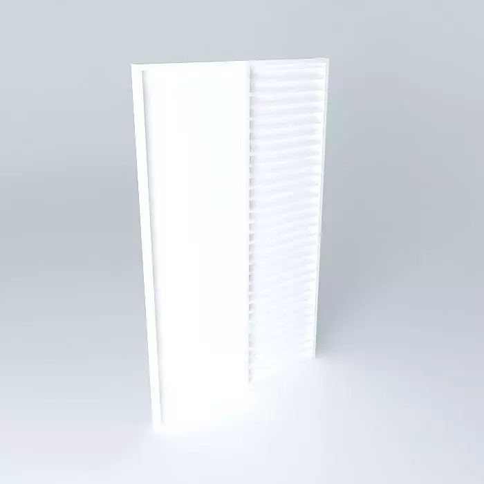 door Free 3D model_0