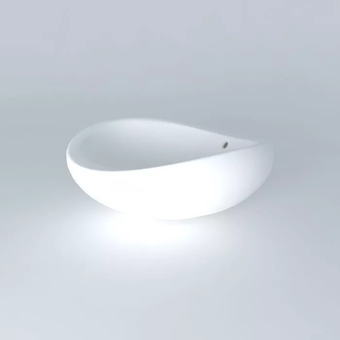 Tub Bathroom 2 Free 3D model