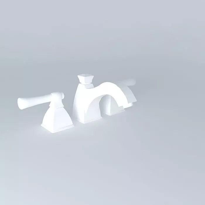 beater bathroom faucet Free 3D model
