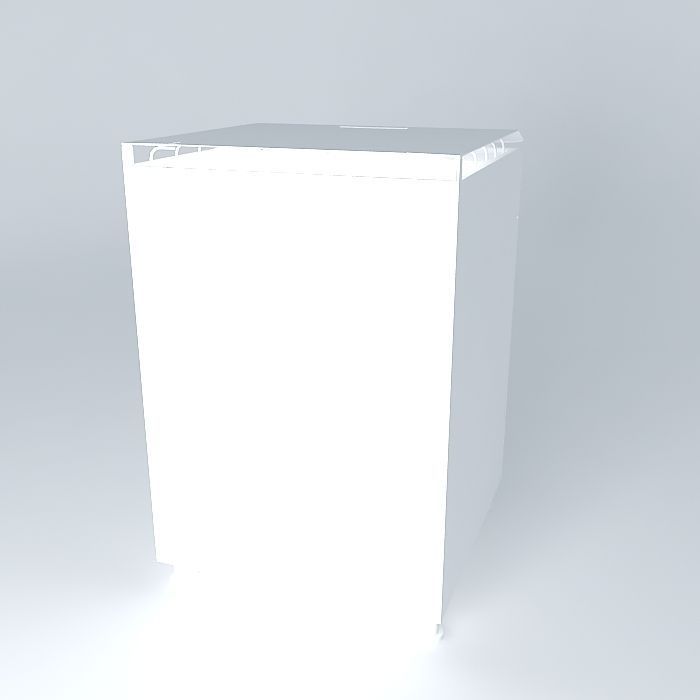 cooker dishwasher Free 3D model_1