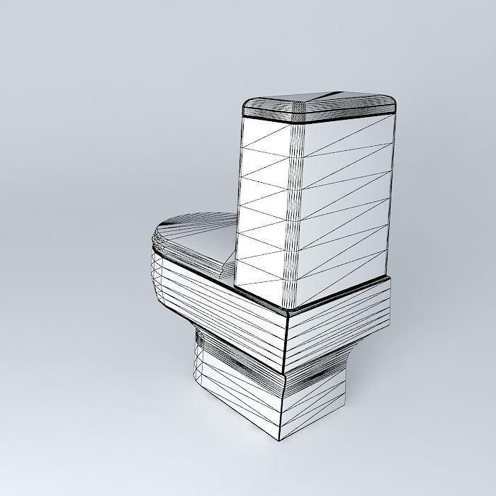 Toilet Free 3D model_4