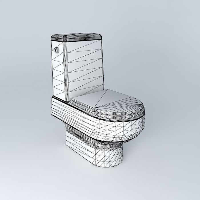 Toilet Free 3D model_3