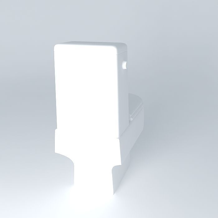 Toilet Free 3D model_1