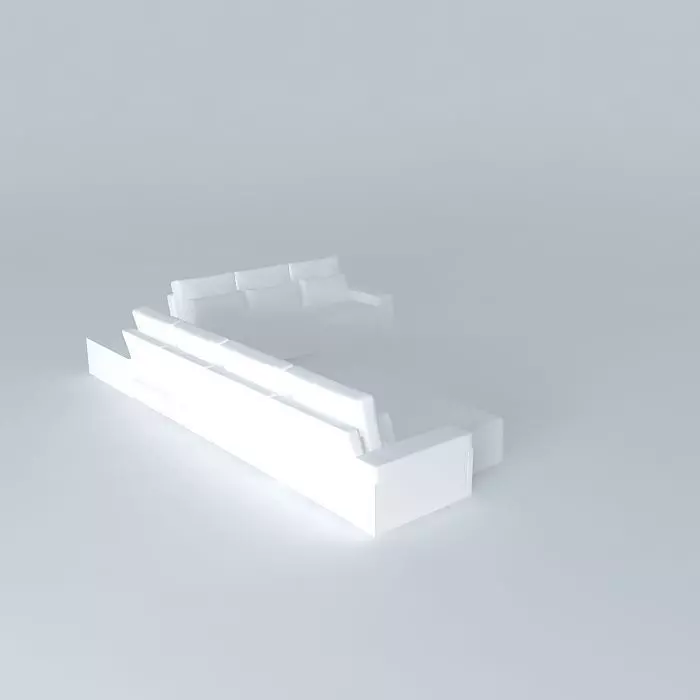 couch sofa Free 3D model_0