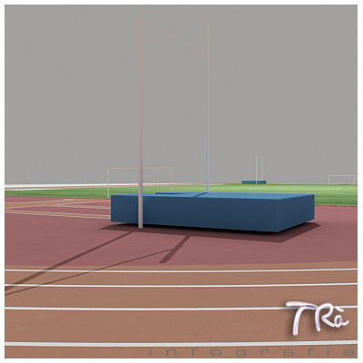 ATHLETIC FIELD 3D model_1