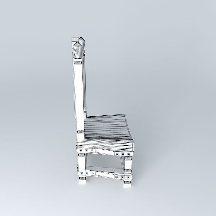 36f56 chair Free 3D model_4