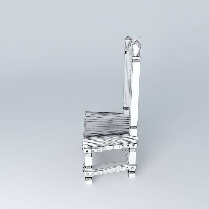 36f56 chair Free 3D model_3