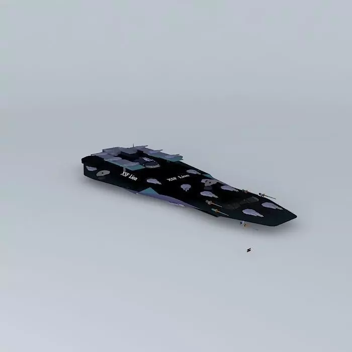 XSF Lion Frigate Constellation II class Free 3D model_0