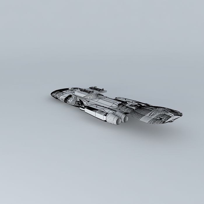 XR HIPOKRATES Space carrier class Free 3D model_4