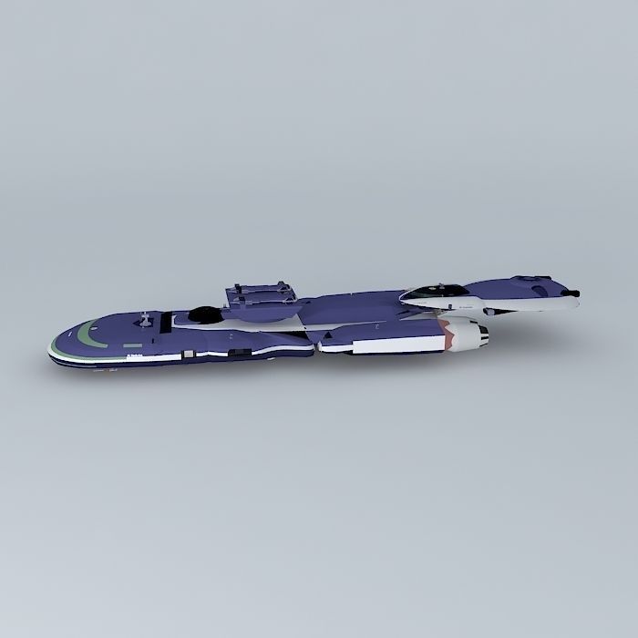 XR HIPOKRATES Space carrier class Free 3D model_2