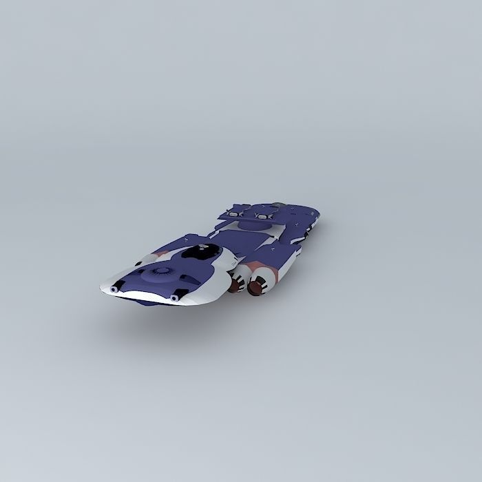XR HIPOKRATES Space carrier class Free 3D model_1