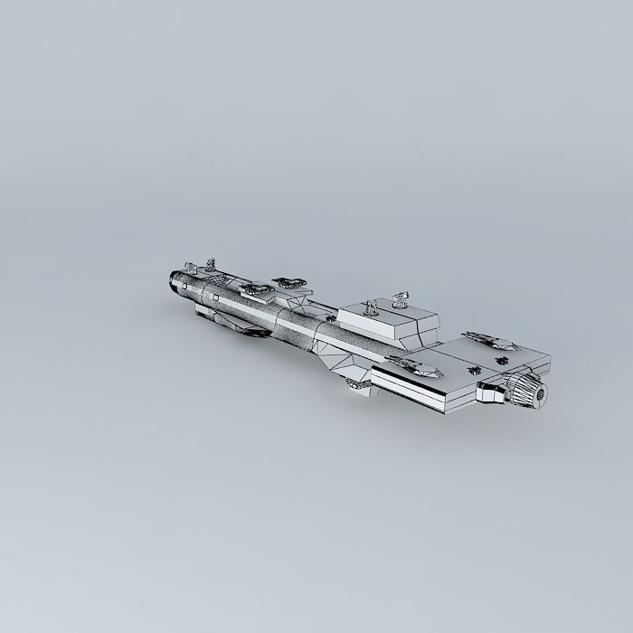 IGG Ariel - frigate class Free 3D model_4