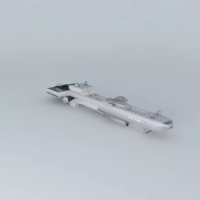 IGG Ariel - frigate class Free 3D model_0