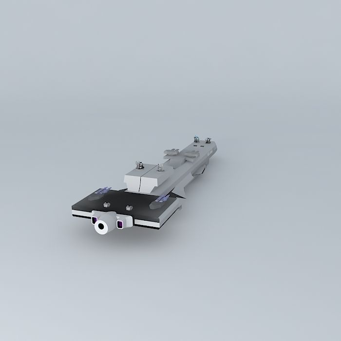 IGG Ariel - frigate class Free 3D model_1
