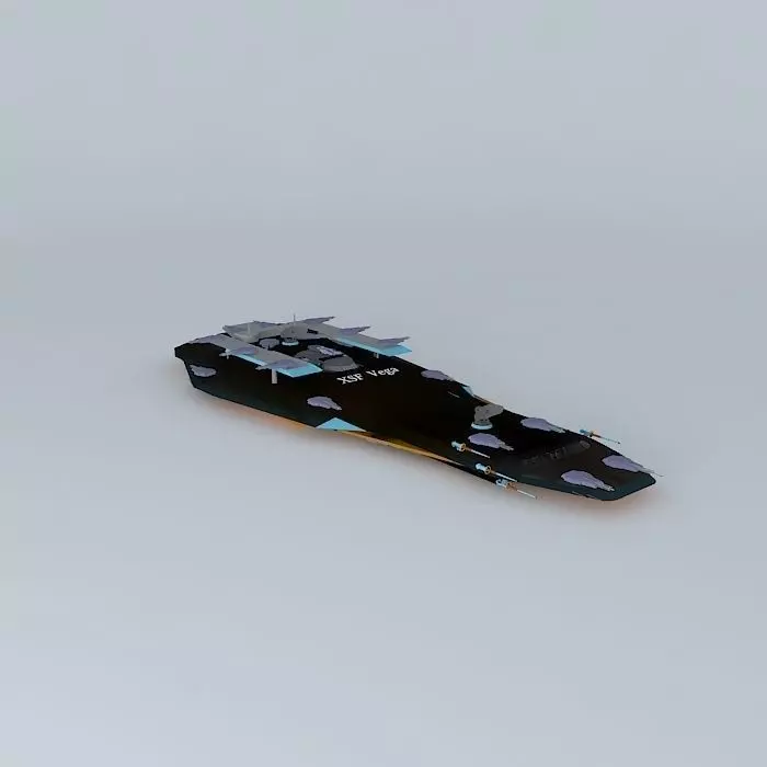 XSF Vega Frigate Constellation II class Free 3D model