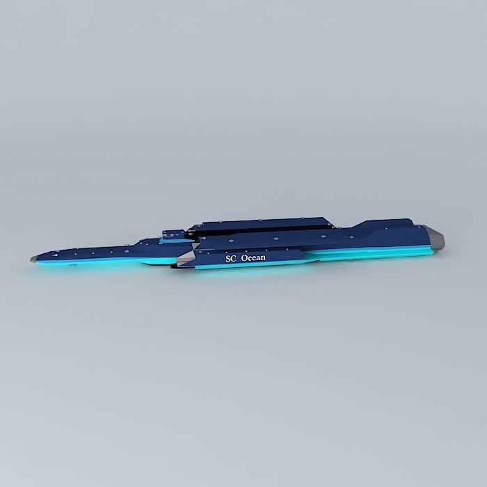 SC Ocean Cruiser class Free 3D model_2