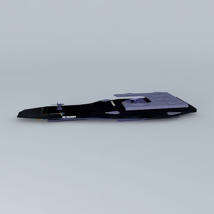 XSF Cassandra Frigate Constellation class Free 3D model_2