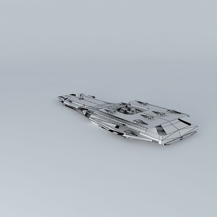 XSF Cassandra Frigate Constellation class Free 3D model_4