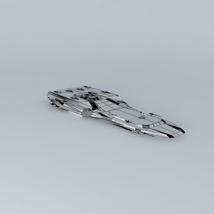 XSF Cassandra Frigate Constellation class Free 3D model_3