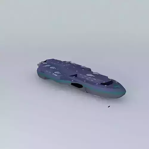 SF Scepter frigate Crown class Free 3D model