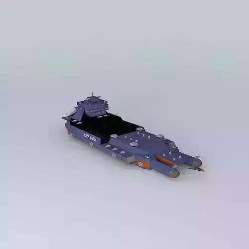 IGD Odin Counter destroyer class Free 3D model