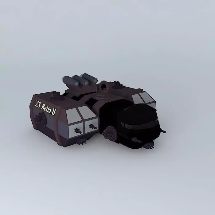 XS Betta II Shuttle class Free 3D model