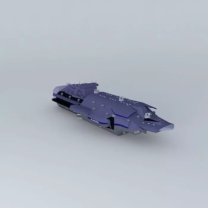 BS Lord of Skies Battlestar class Free 3D model