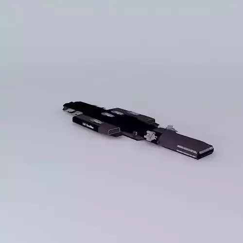 IGD Excalibur Destroyer class Free 3D model