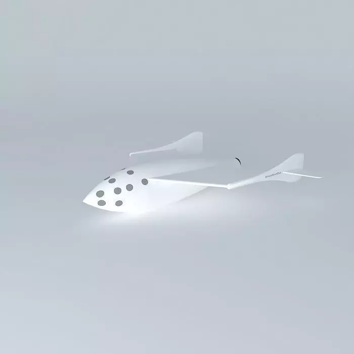 Scaled Composites Space Ship One Free 3D model